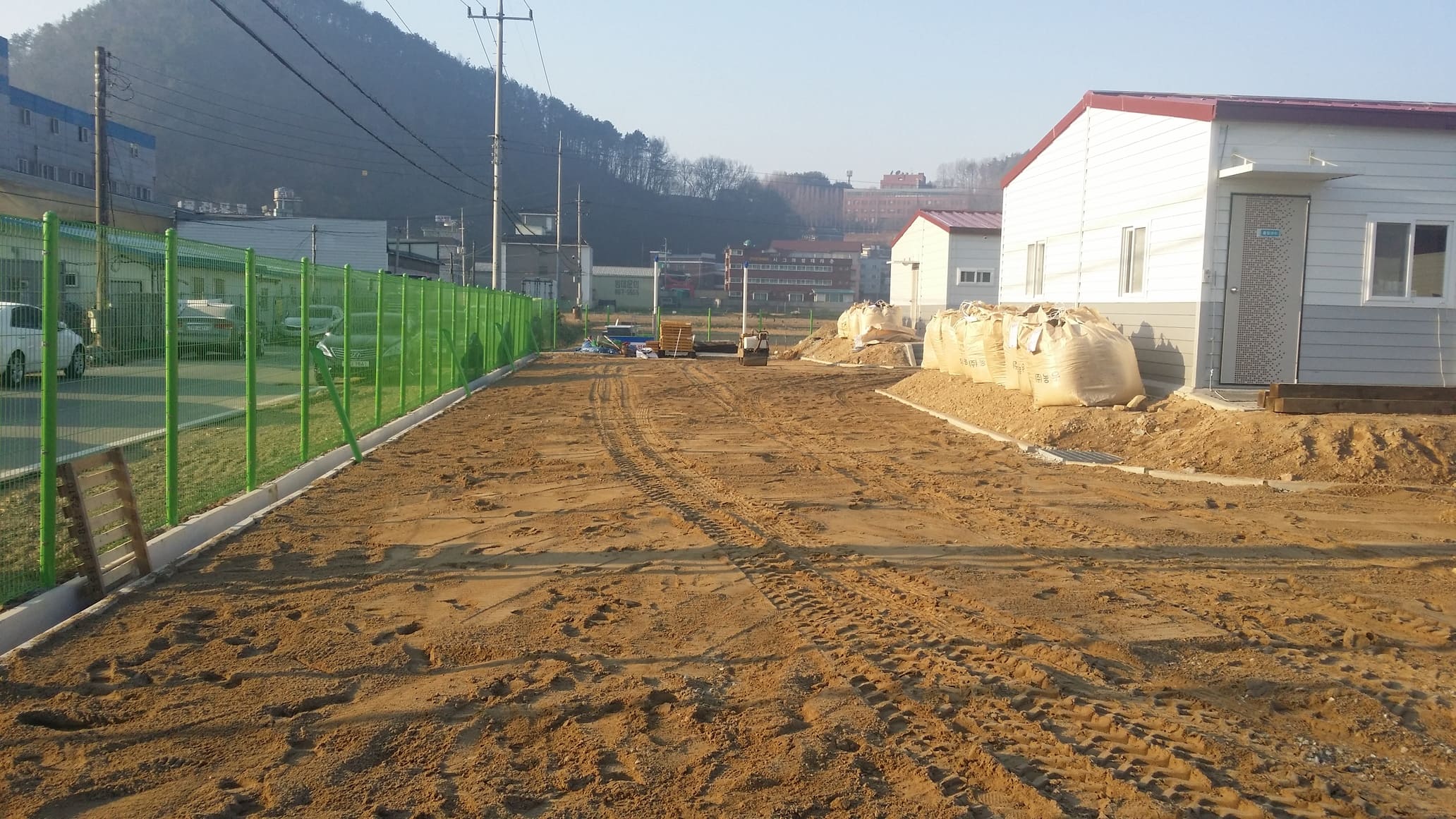 잔디블럭 공법 시공 사례 1
